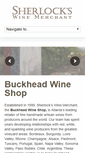 Mobile Screenshot of buckheadwineshop.com